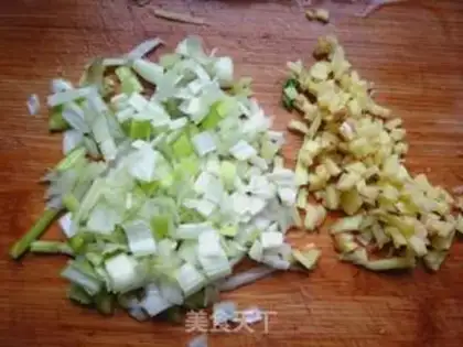 Make The radishes step 1