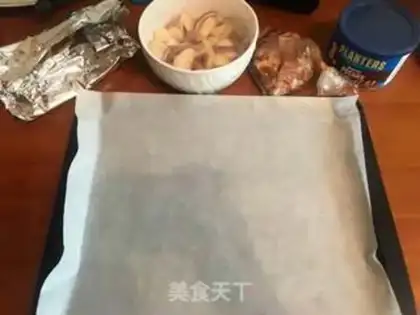 Make Potato roast chicken wings step 5