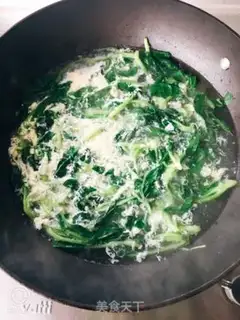 Make Quaffle egg soup step 2
