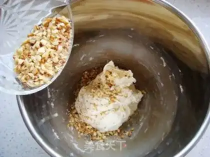 Make walnuts, soft buns step 2