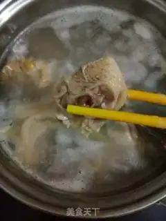 Make Shrimp chicken congee step 0