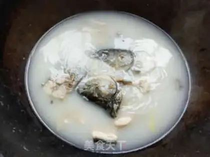 Make Fishhead broccoli soup step 6