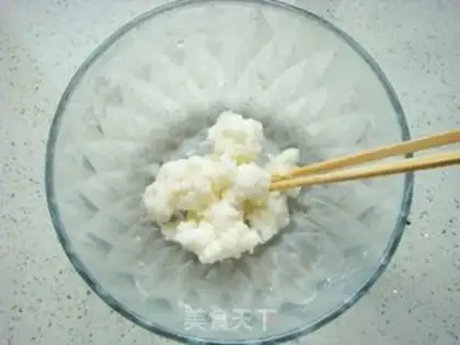 Make pineapple ice cream mooncake step 1