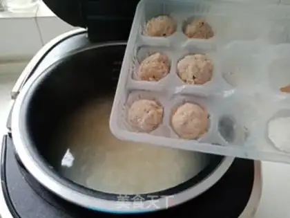 Make Porridge cucumberball step 3