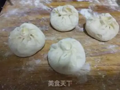 Make The bean bun step 3