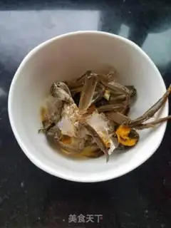 Make Seafood crab porridge step 1