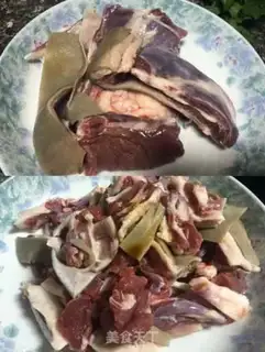 Make Dry pot goat meat step 0