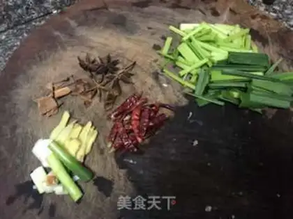 Make Dry pot goat meat step 1