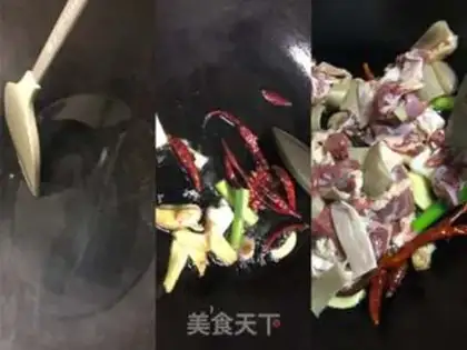 Make Dry pot goat meat step 2