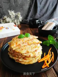 Make Fresh sausage carrot pancakes step 7