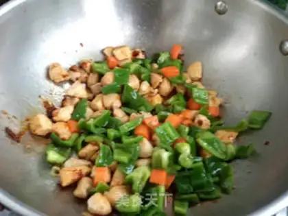 Make Spicy chicken step 8