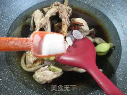Make Red burning quail step 5
