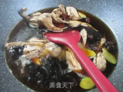 Make Red burning quail step 6