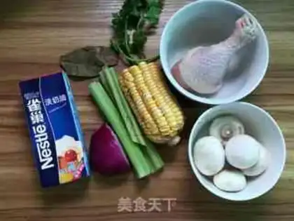 Make Creamed corn chicken soup step 0