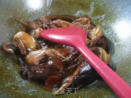 Make Red burning quail step 7