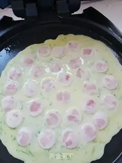 Make A tuna eggcake step 6
