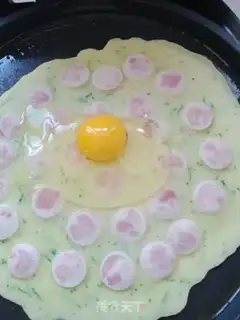 Make A tuna eggcake step 7