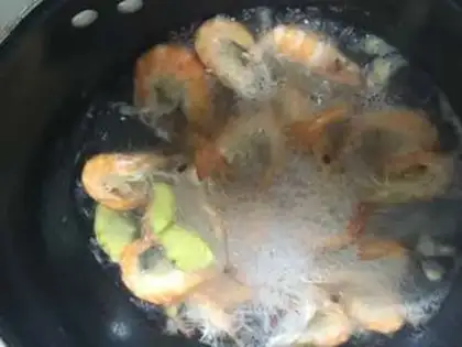 Make Salt shrimp step 3
