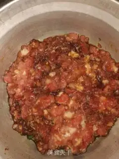 Make The meat and the white mushrooms step 3