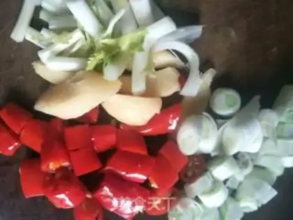 Make Salted yellowfish step 1
