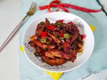 Make Spicy chicken wings step 18