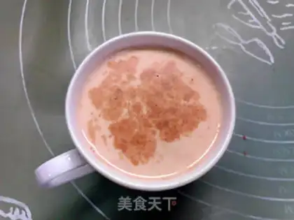Make Cinnamon apple milk tea step 9