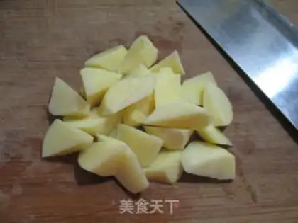 Make Spud with broccoli step 1