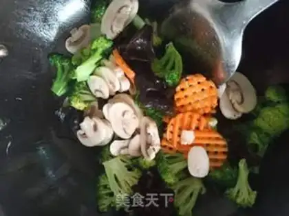 Make Clear the broccoli step 6