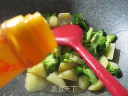 Make Spud with broccoli step 6