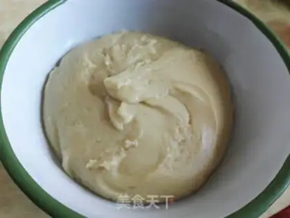 Make Black sesame moon cake step 1