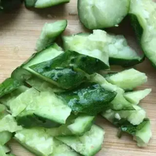 Make Scratch the cucumbers step 9