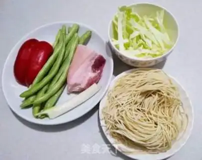 Make Bean bean noodle step 0
