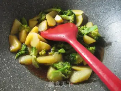 Make Spud with broccoli step 9