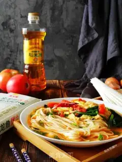 Make Tomato egg noodles step 15