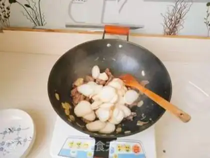 Make Lamby little fried abalone step 6