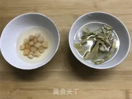 Make The fresh beige, the silk melon step 0
