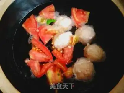 Make Shrimpball soup step 3