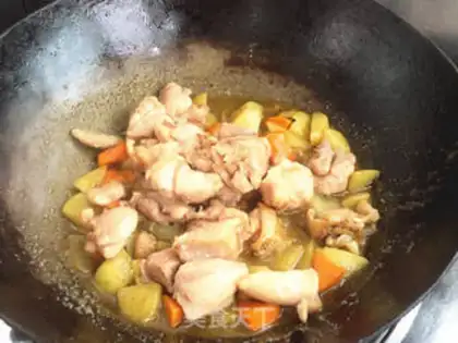 Make Curry chicken step 10