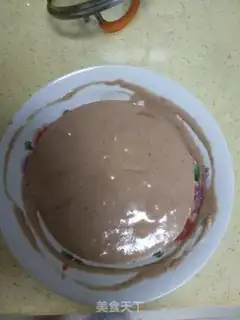 Make Coco cotton cake step 17
