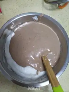 Make Coco cotton cake step 18