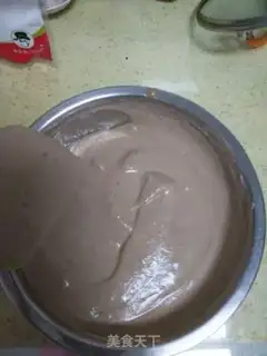 Make Coco cotton cake step 19