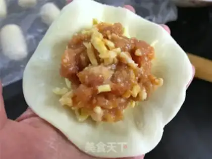 Make Cheese shrimp mooncake step 12