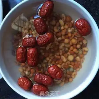 Make Red bean congee step 0
