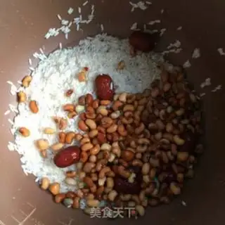 Make Red bean congee step 2