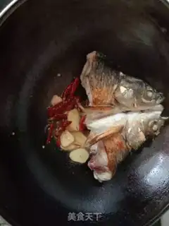 Make Tofu-cooked fish head step 6