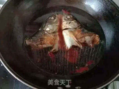 Make Tofu-cooked fish head step 8