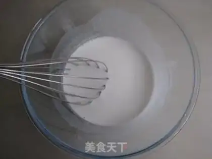 Make Crystal moon cake step 1