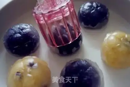 Make Crystal moon cake step 9