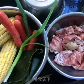 Make ♪ Sea-banded corn bouquet soup ♪ step 0