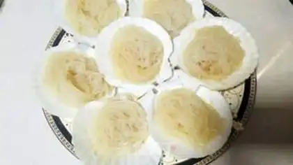 Make Garlic fan sap step 3